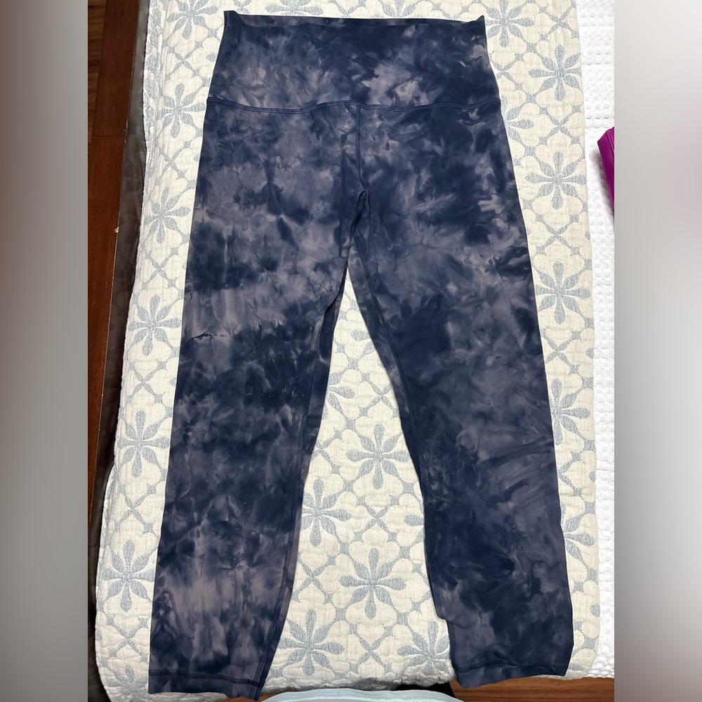 Lululemon tie dye legging